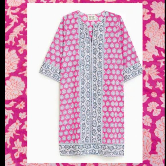 SZ Blockprints™ for J.Crew Beach dress SZ S